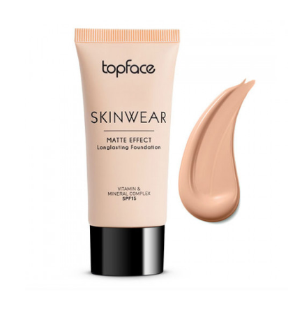 TopFace Instyle Mattifying foundation "Skin Wear Matte Longlasting Foundation" No. 03 - PT468